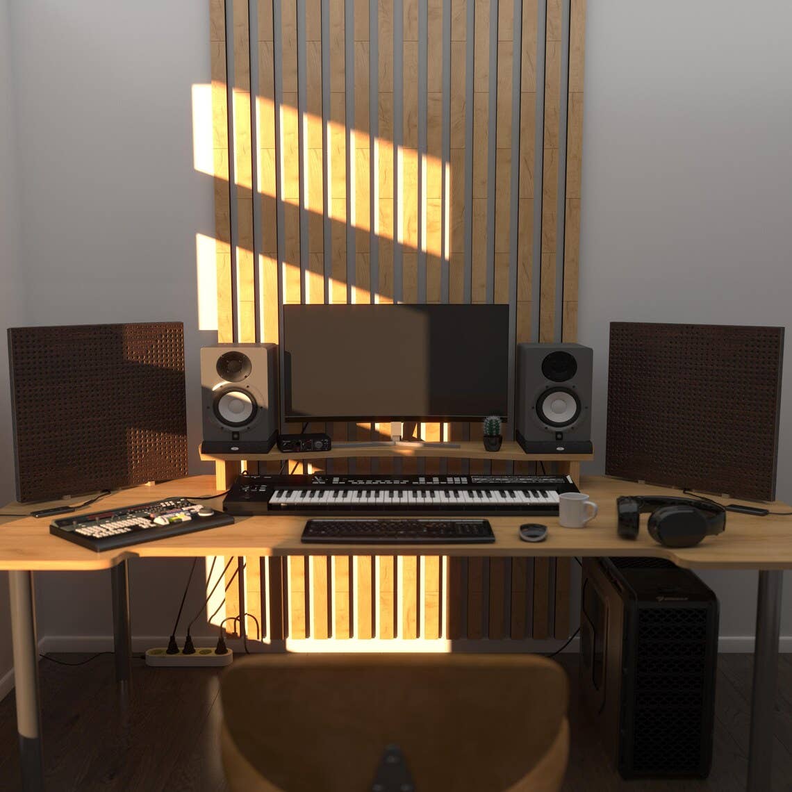 ATB-Sound sp. z o. o. - Wholesale Speakers - 2-Pack LED Panels - RGB Table Lamp for Studio & Gaming1