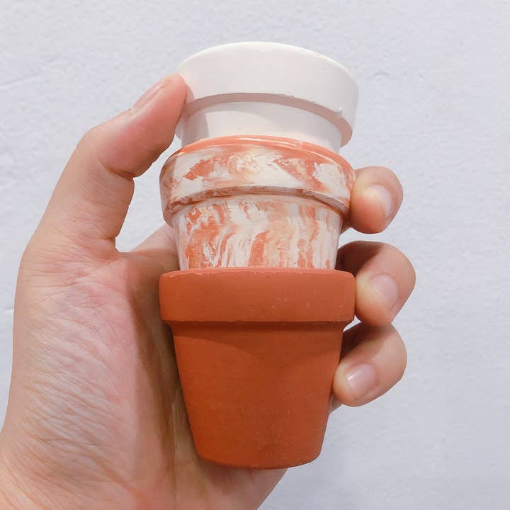2" Tiny Terracotta Clay Plant Flower Pot - Drainage Hole for wholesale by GLifee