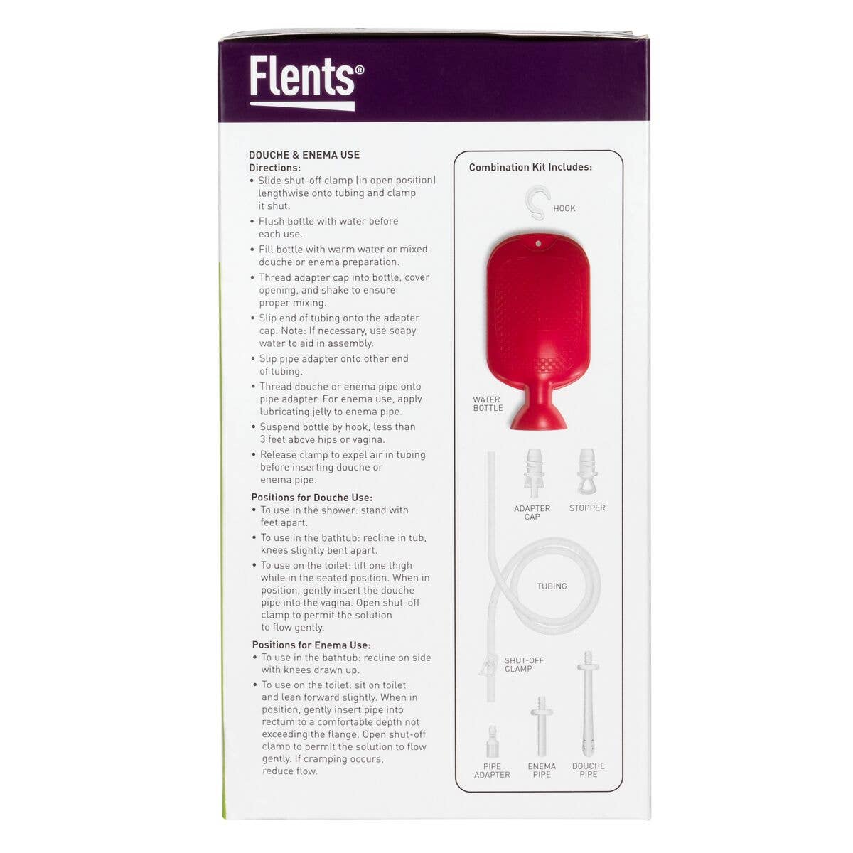 Apothecary Products LLC - Wholesale First Aid Kit - Flents® Douche and Enema Combination Kit5