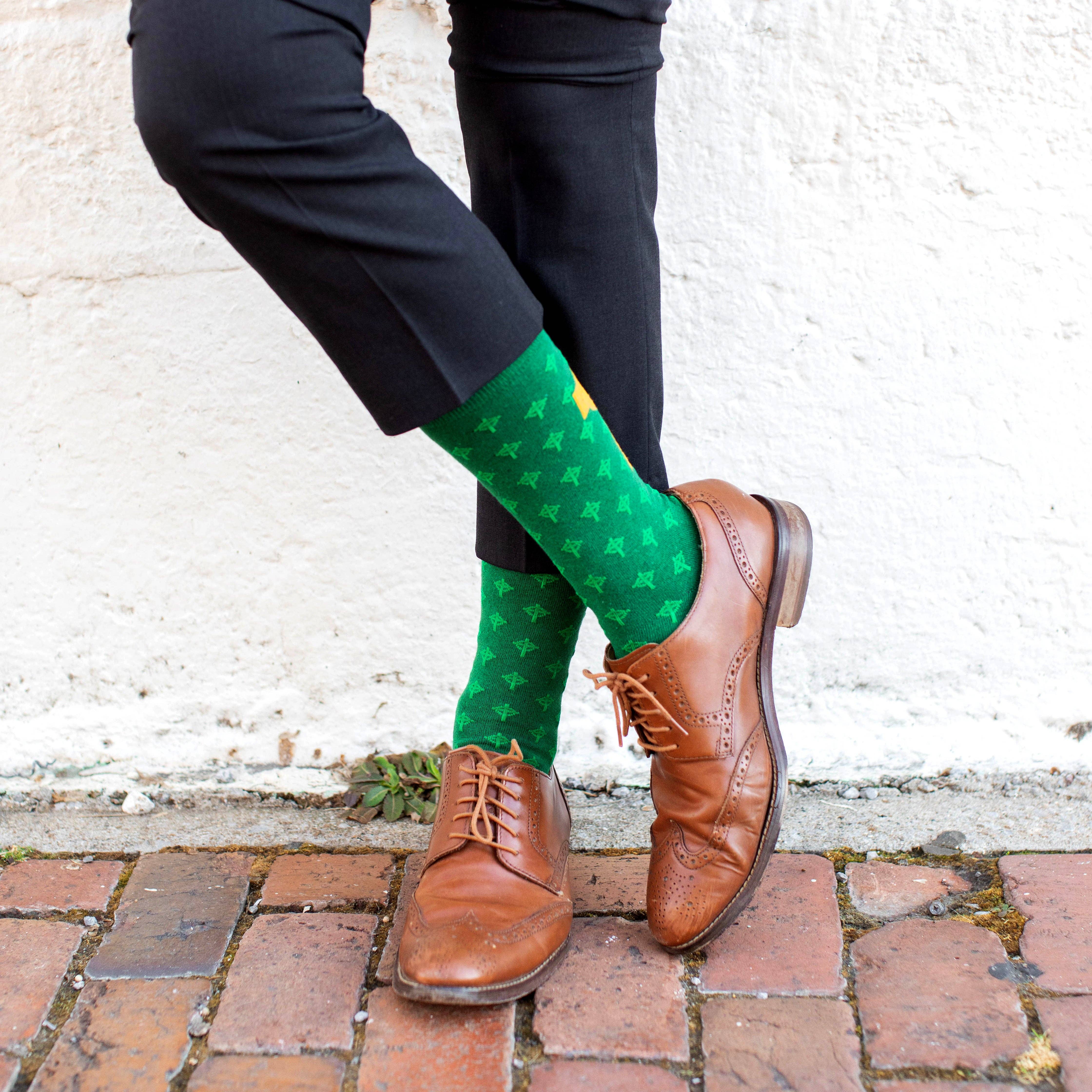 Sock Religious – Meias - Unissexo por atacado – St. Patrick - Meias para Adultos com Cruz Alta5
