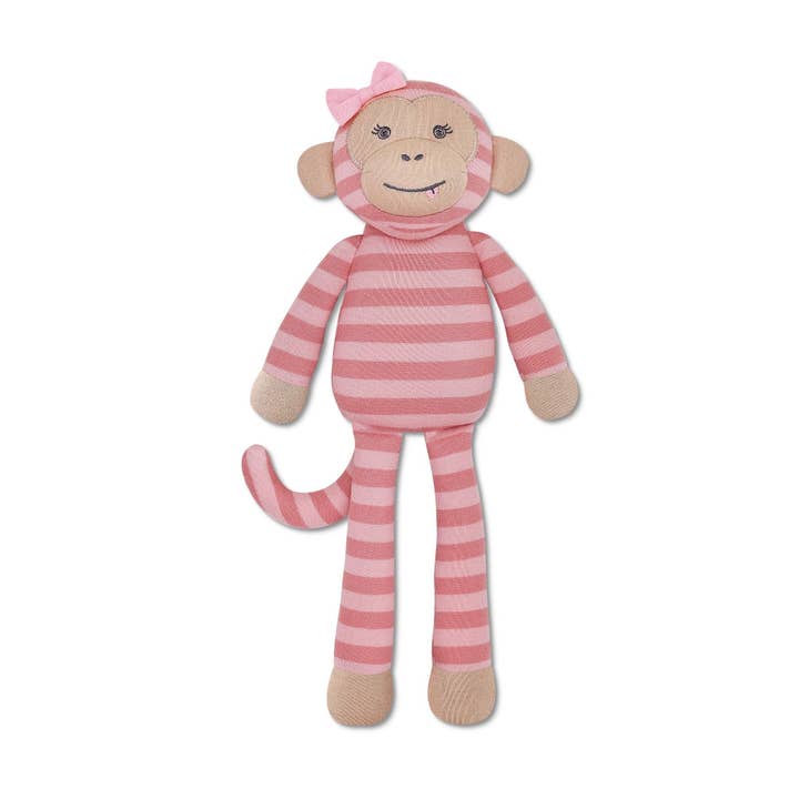 Maggie Monkey - Plush for wholesale by Organic Farm Buddies