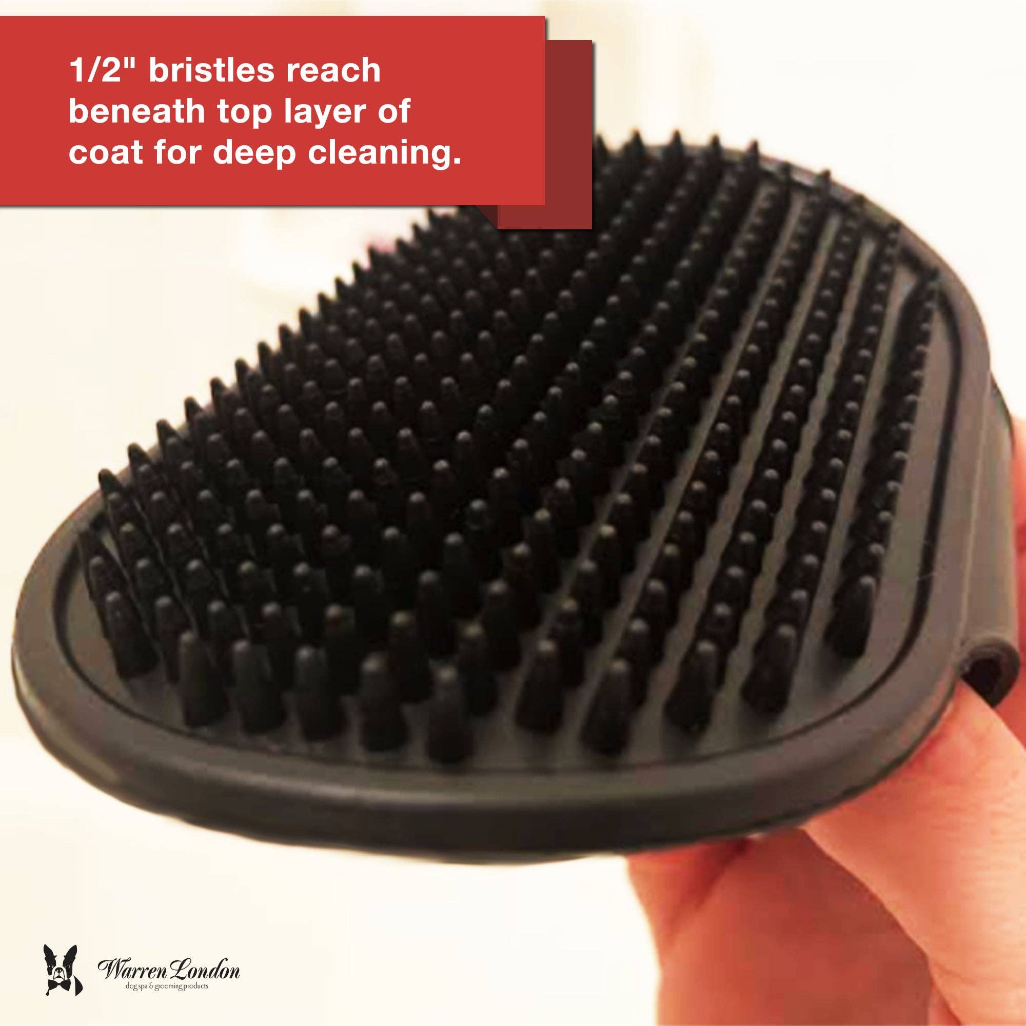 Warren London Dog Products - Wholesale Pet Brush - Cat/Dog - Grooming Bath Brush5