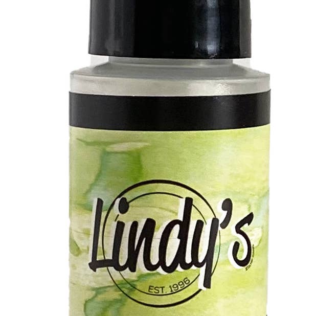 Lindy's Gang – wholesale Hantverkstillbehör – Edelweiss Mossgrön Glitterspray
