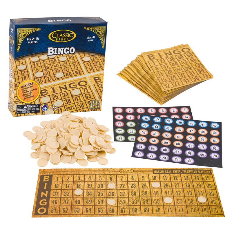 Deluxe Import Trading - Wholesale Board Game - Classic Bingo Game0