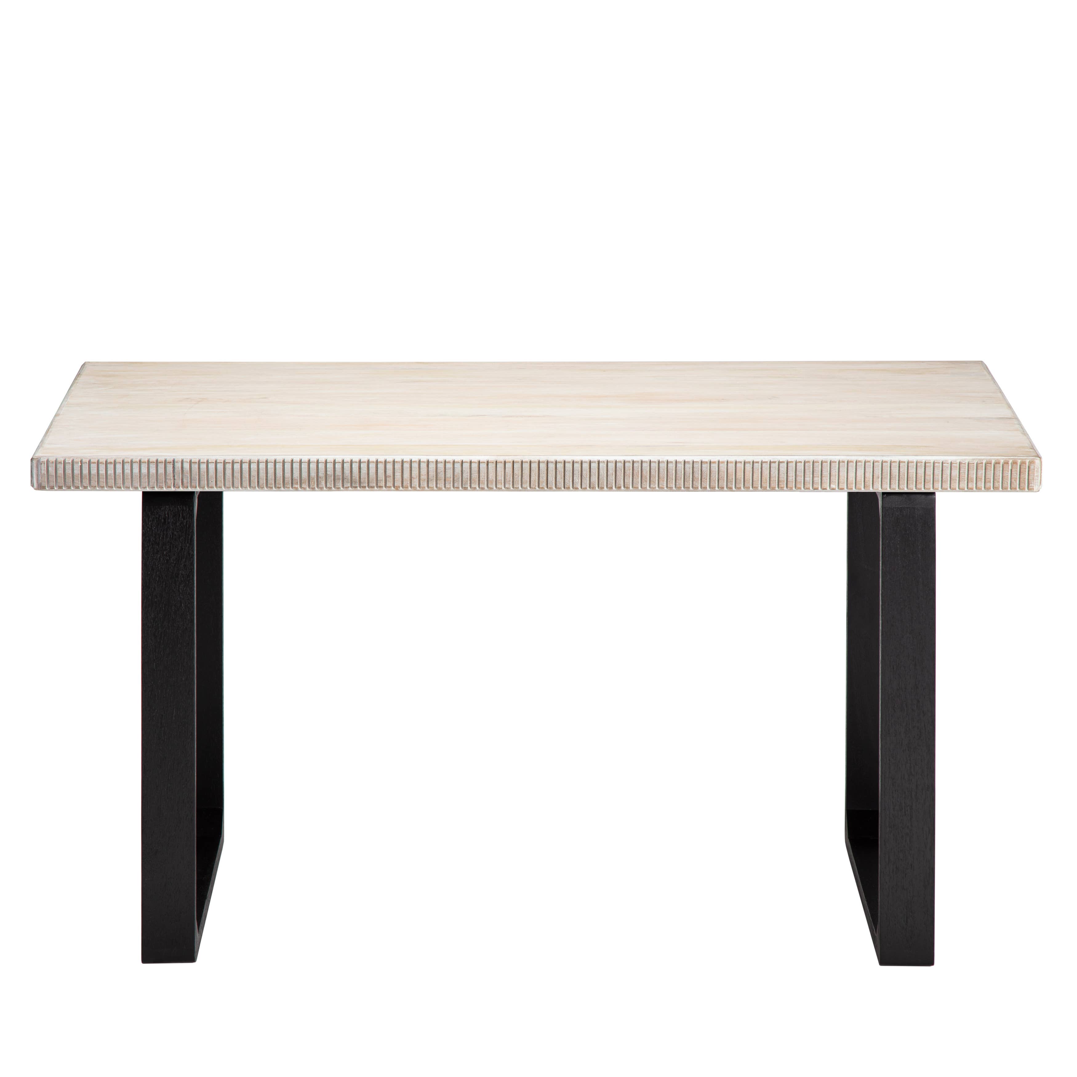 MH London - Vente Sous-main - Bureau d'ordinateur en bois massif Ancona20