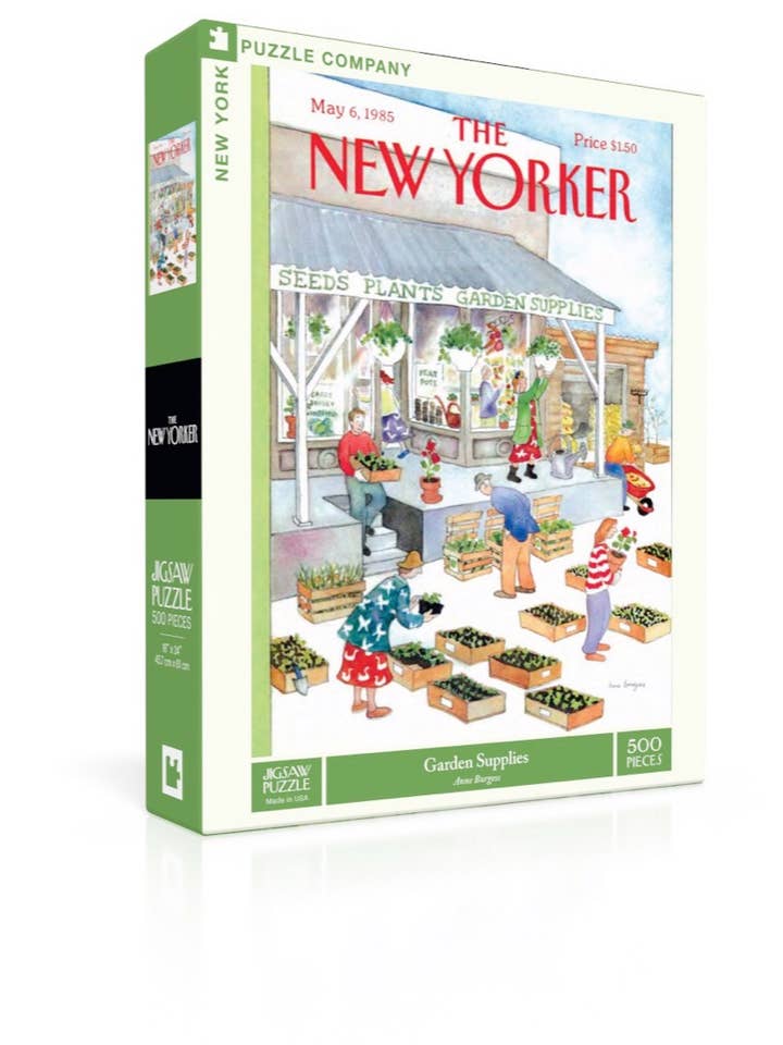 Garden Supplies - 500 Piece Jigsaw Puzzle for wholesale by New York Puzzle Company