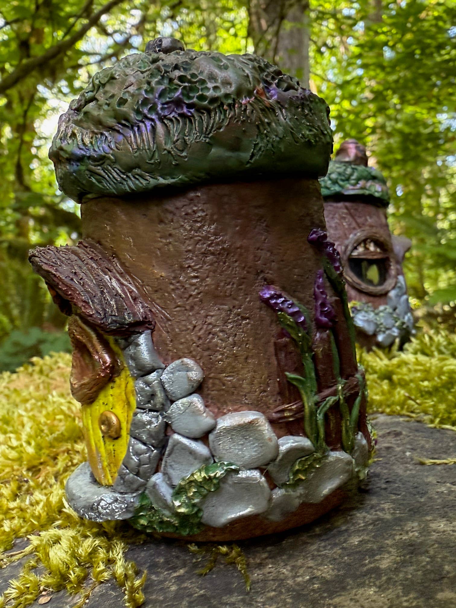 The Woodland Wandolier - Wholesale Decorative Jar - Hobbit House Jar Trio – Assorted Forest Doors3