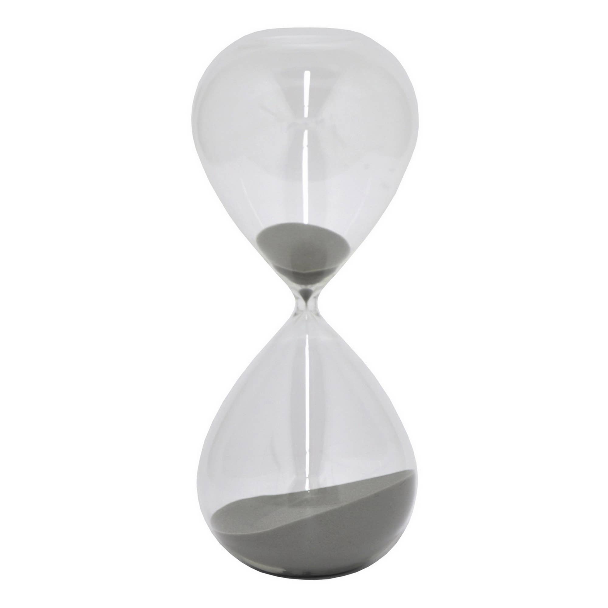 Gray Glass Timer 2 Hours - 35210 for wholesale on Faire0