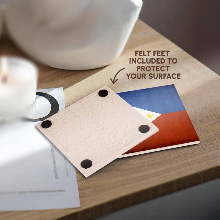 3dRose - Wholesale Coasters - 3dRose, Philippines Flag, Coaster3