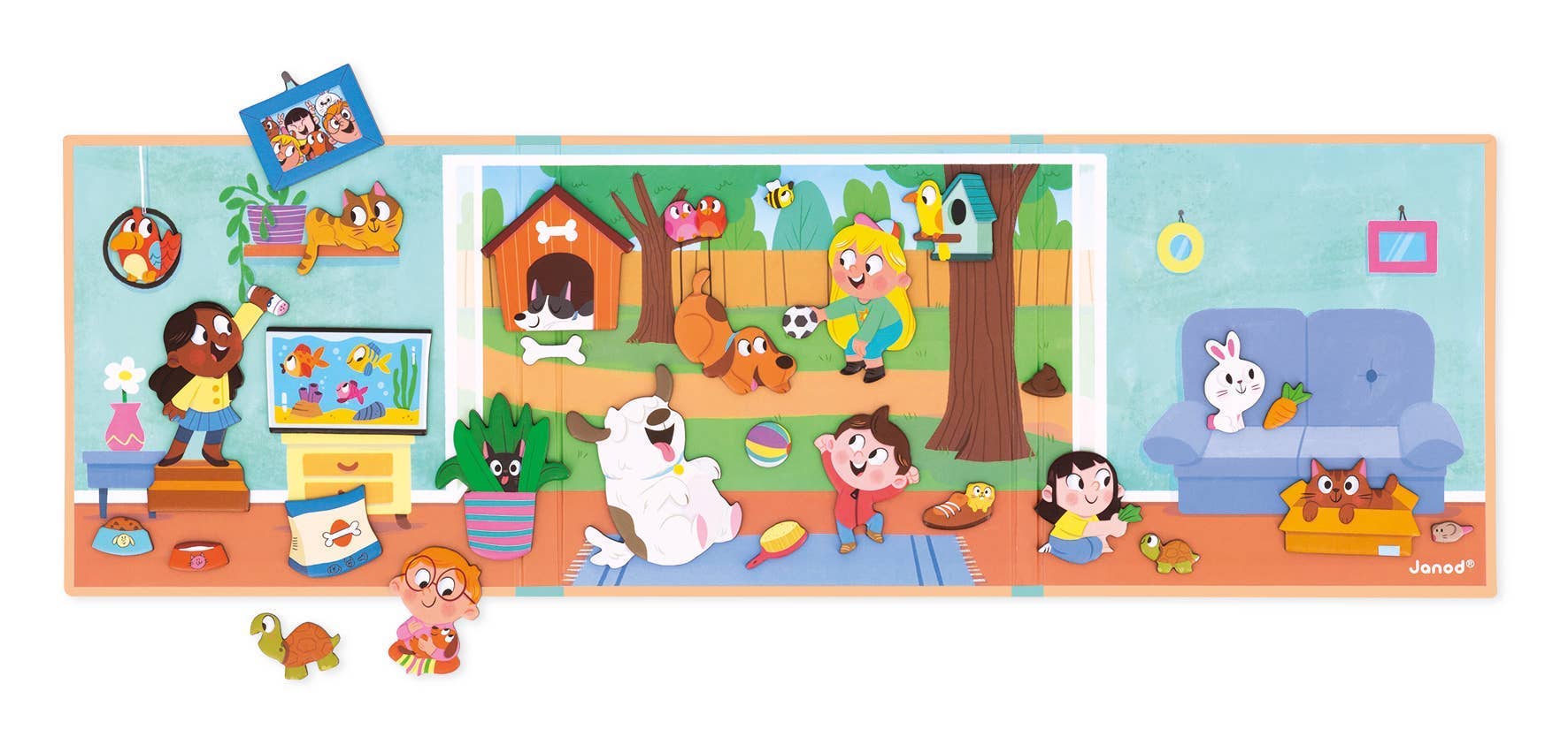 Juratoys – wholesale Toy set – Kids – Magneti'stories - Pets1