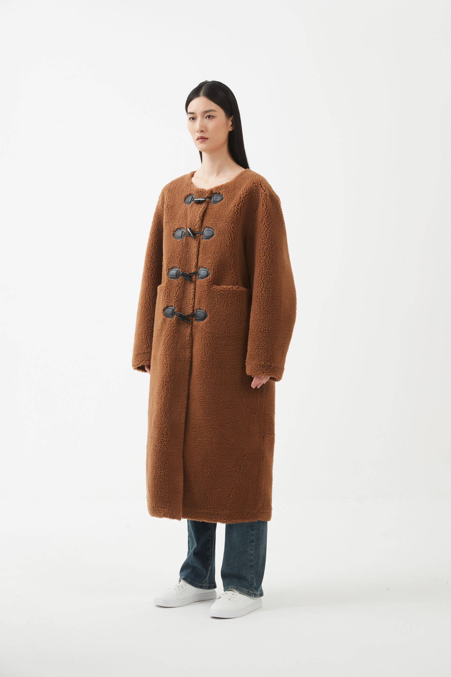 Pellobello - Wholesale Fur/Faux Fur Coat - Women's - Teddy Shearling Coat2