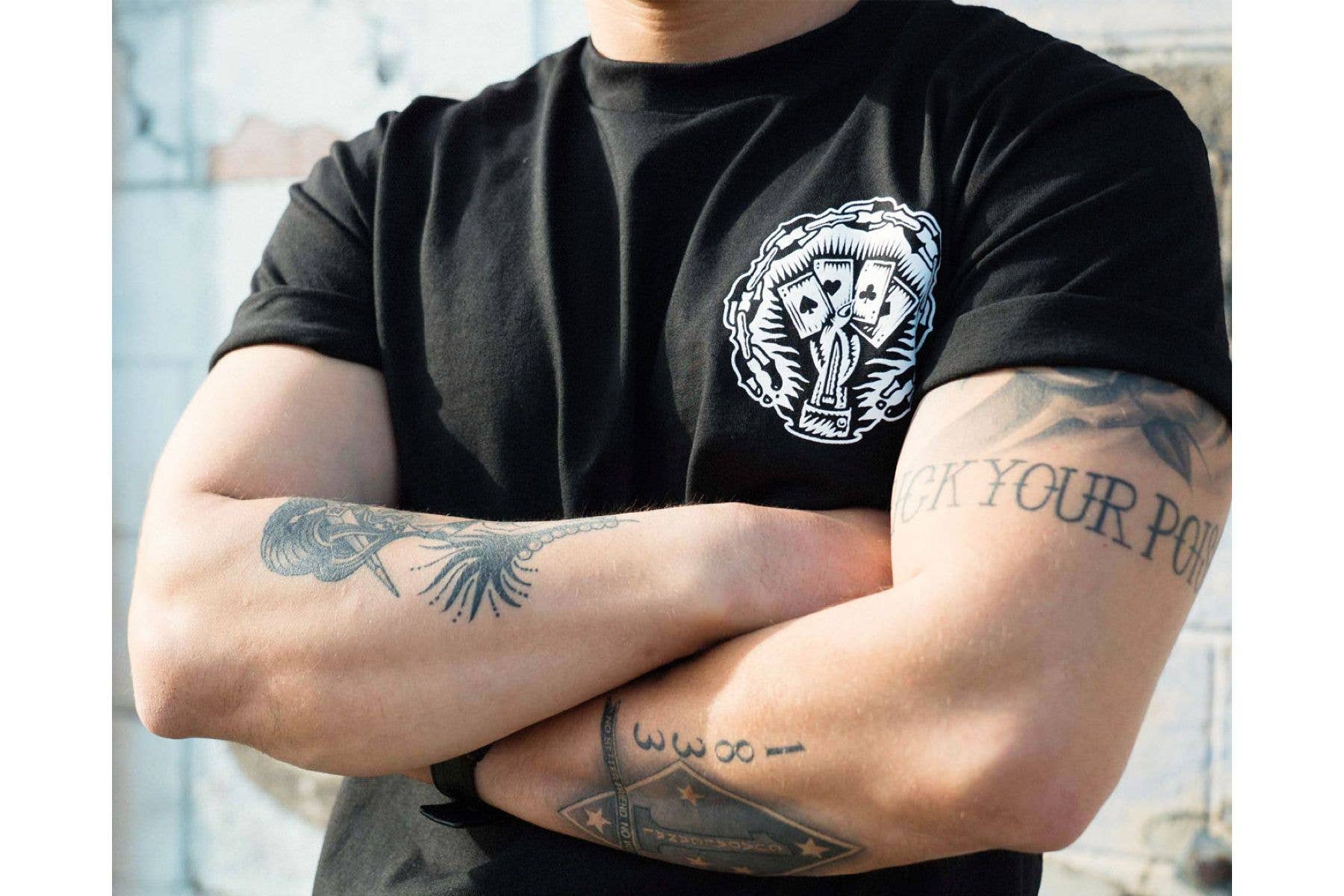 5486 Black White Men's Shirt | Refuse To Lose for wholesale on Faire3