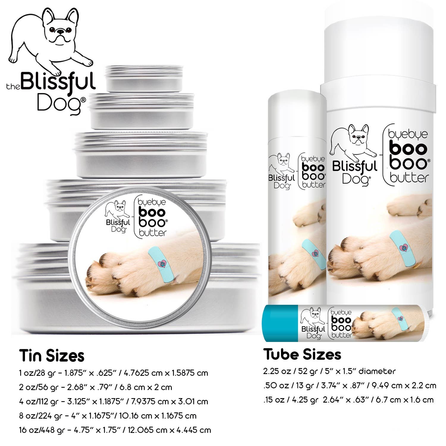 The Blissful Dog – Großhandel Balsam für Haustiere – Hund – Boo Boo Butter für kleinere Hautprobleme8