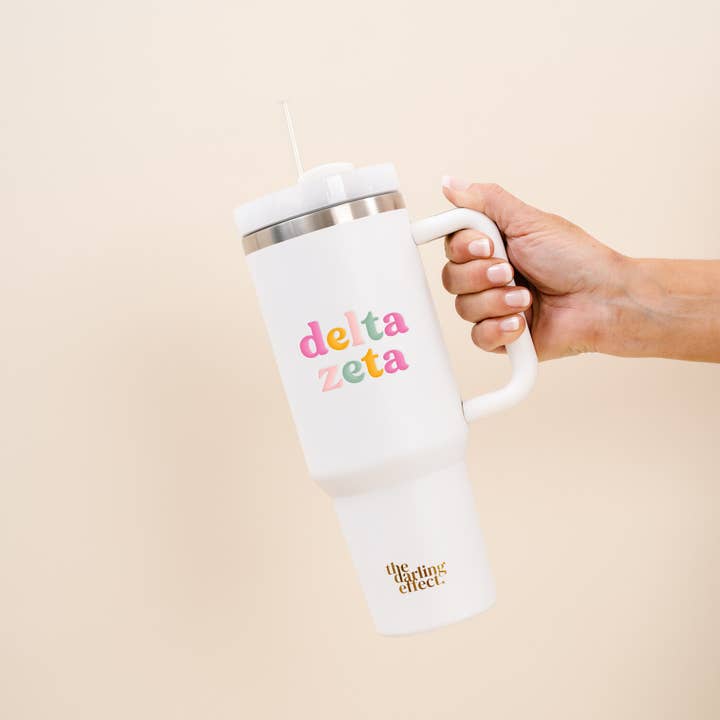 The Darling Effect - Wholesale Insulated Mug/Tumbler - 40oz Sorority Take Me Everywhere Tumbler - 19 Chapters Avail4