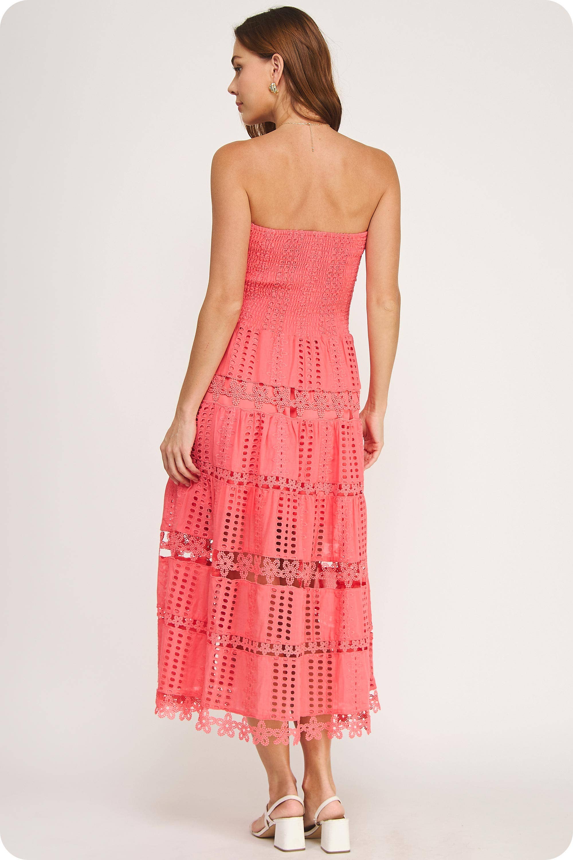 Strut & Bolt - Wholesale Dress – Women's - Eyelet Lace Tube Dress12