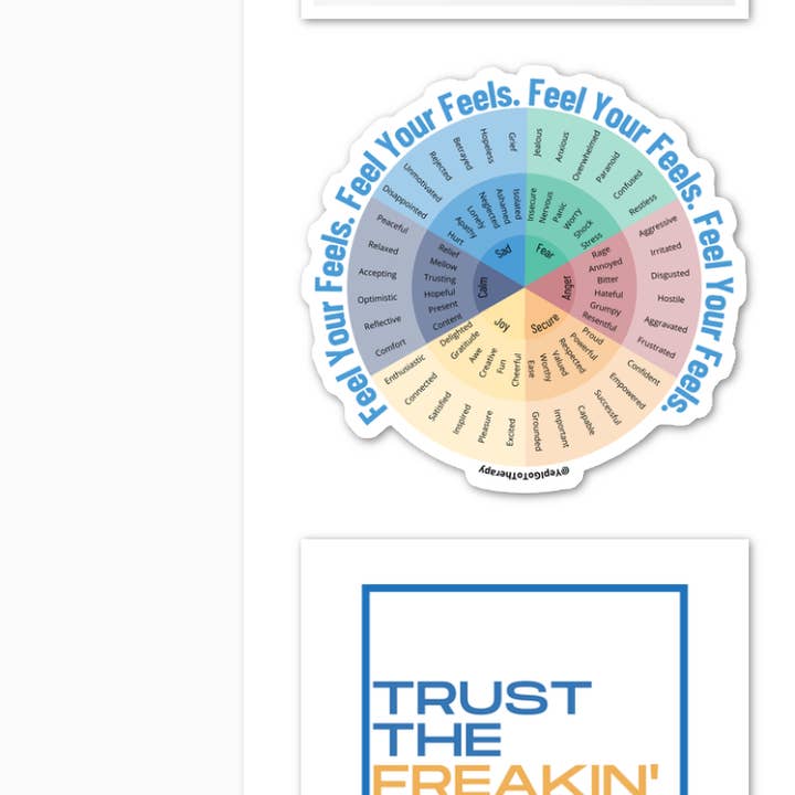 Yep, I Go To Therapy - Wholesale Sticker - Therapy-Inspired Sticker Pack (Set of 3)