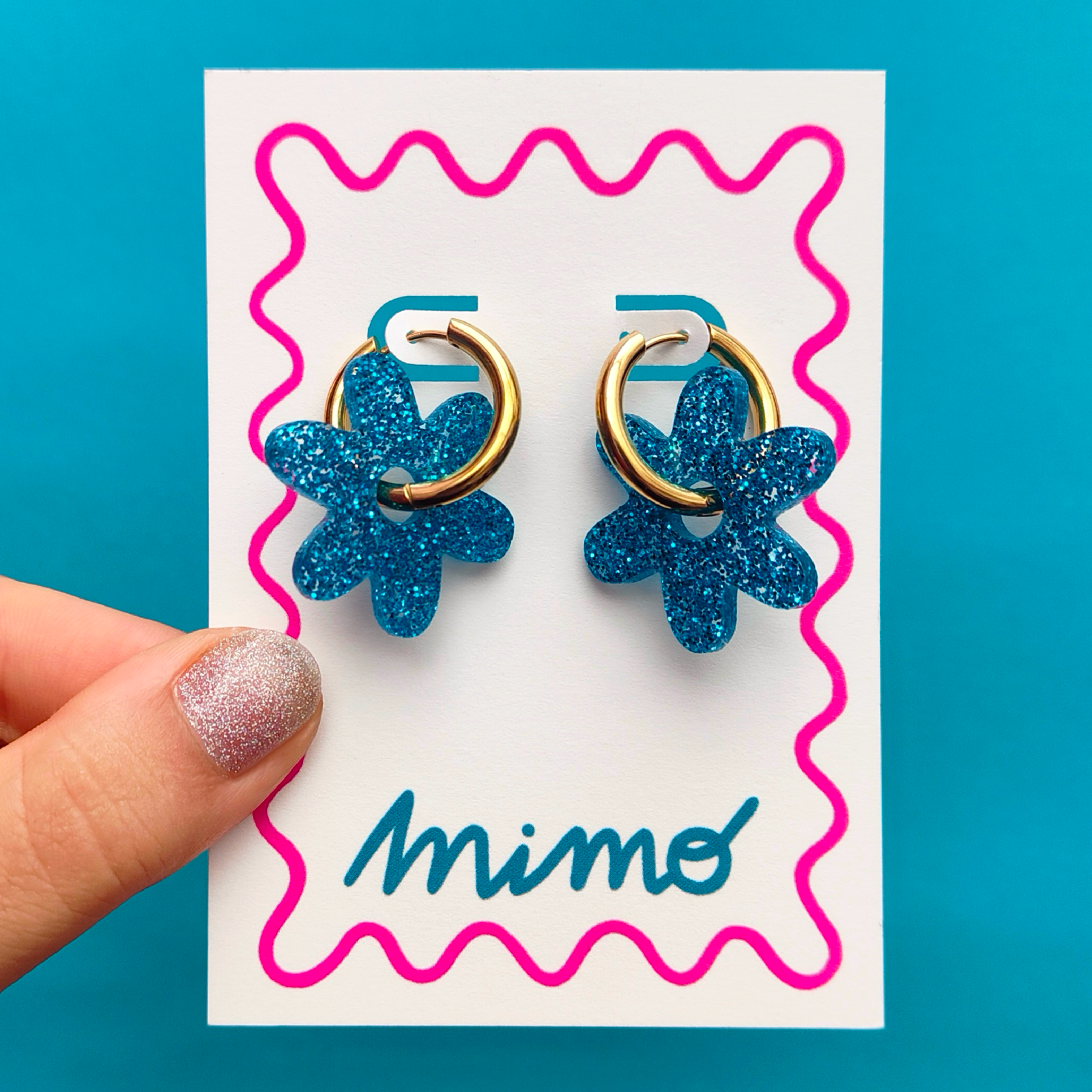 Mimo – wholesale Hoop earrings – Wholesale Flower Hoop Earrings19