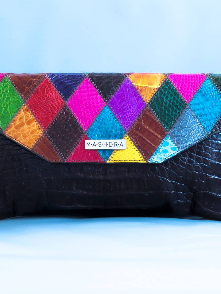 POCHETTE MARIA MULTICOLOR per la vendita all'ingrosso da parte di MASHERA WOMO