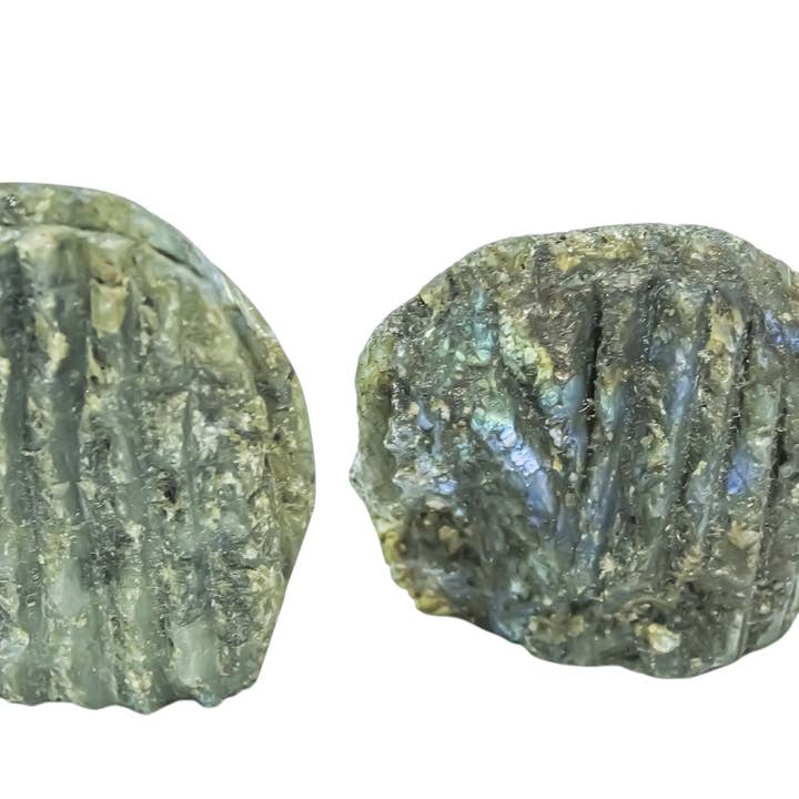 Quasar Gems USA - Wholesale Spiritual Stone/Crystal - Labradorite One Side Polished Cut Base2