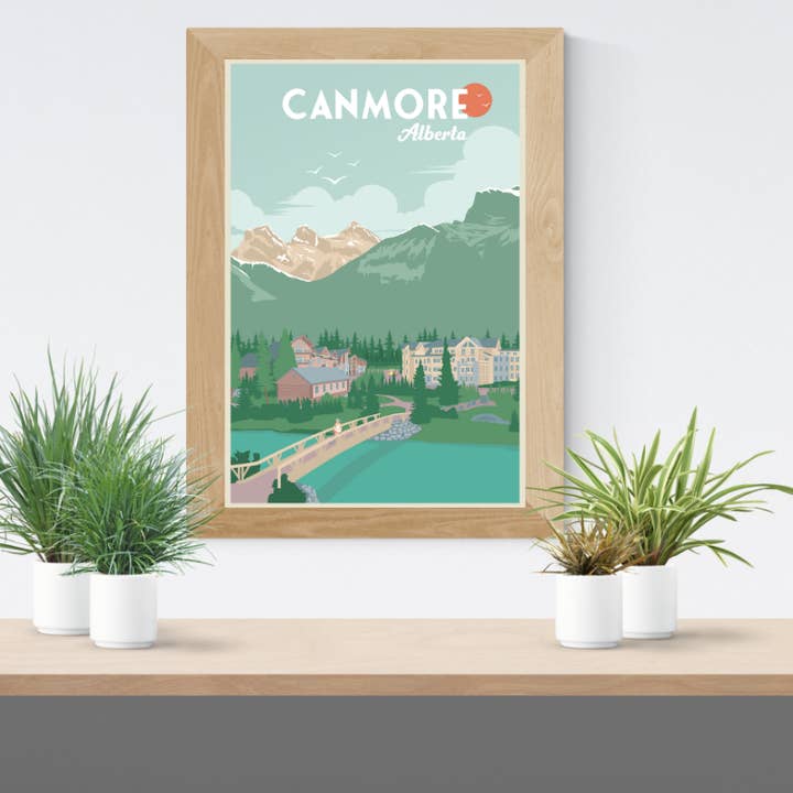 CANMORE POSTER for wholesale by TripPoster