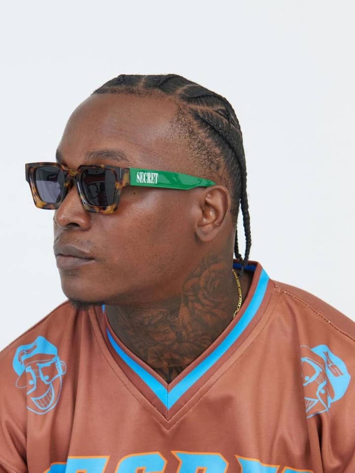 Tortoise/Green Shades for wholesale by Secret Scientist