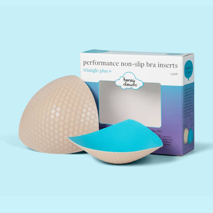 Triangle Plus Bra Inserts for wholesale by Honey Cloudz