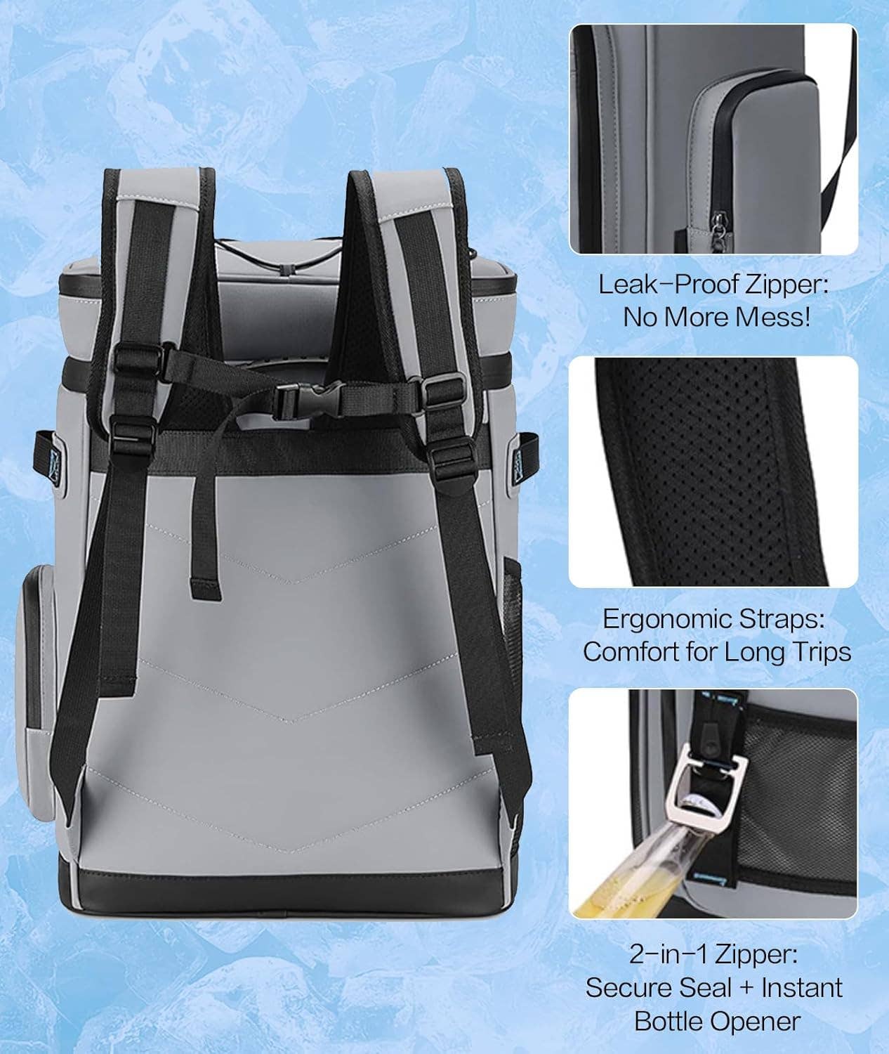 VIGOR – wholesale Cooler/cooler bag – Waterproof Insulated Cooler Backpack Insulated Leakproof1