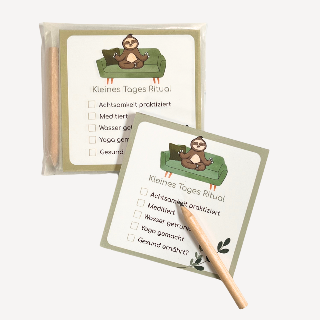 Wunderle GmbH – Engroshandel Notesblok – Dagsritualblok sæt - til struktureret hverdag3