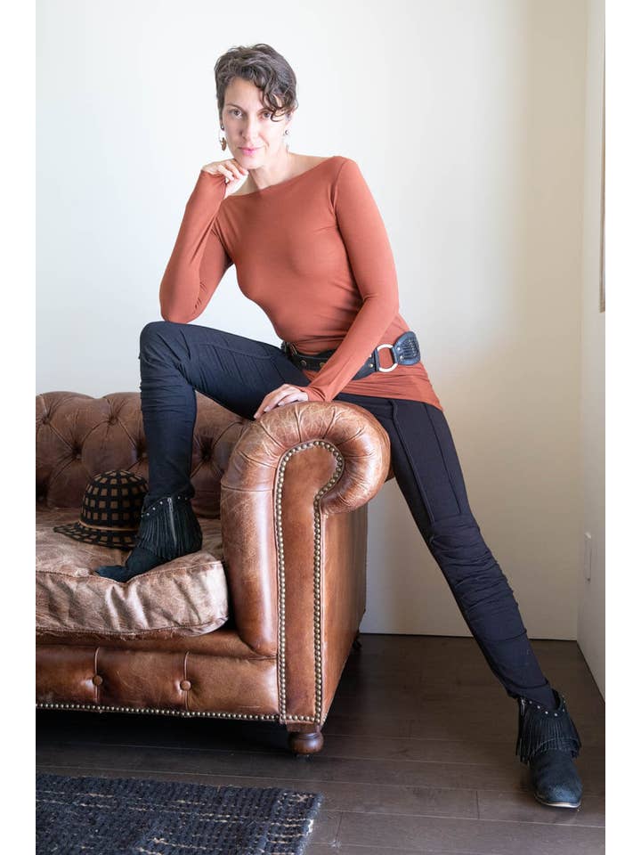 CARAUCCI - Wholesale Pants - Women's - Bamboo Moto Pants8