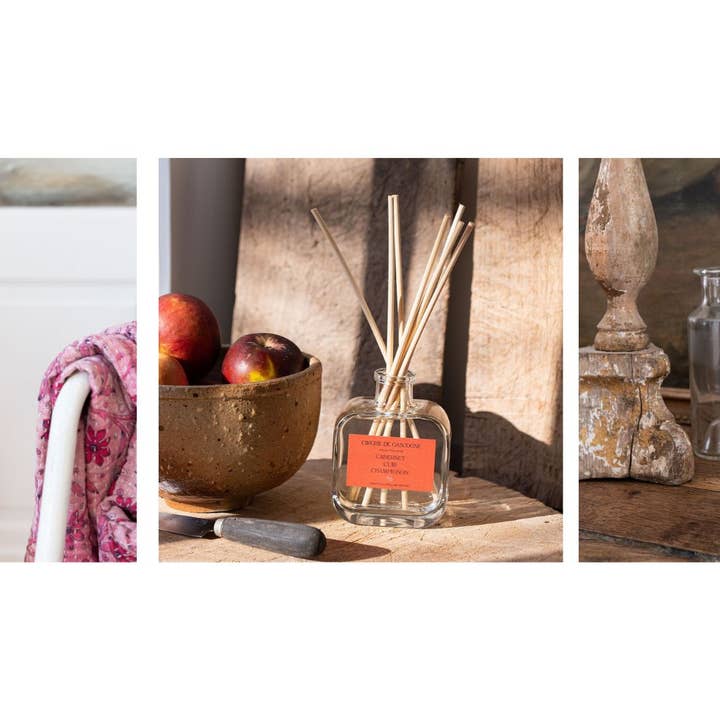 Cirerie de Gascogne (US/CAN)-Distributed by Scents of Europe - Wholesale Reed Diffuser - Armagnac, Saffron, Leather Reed Diffuser