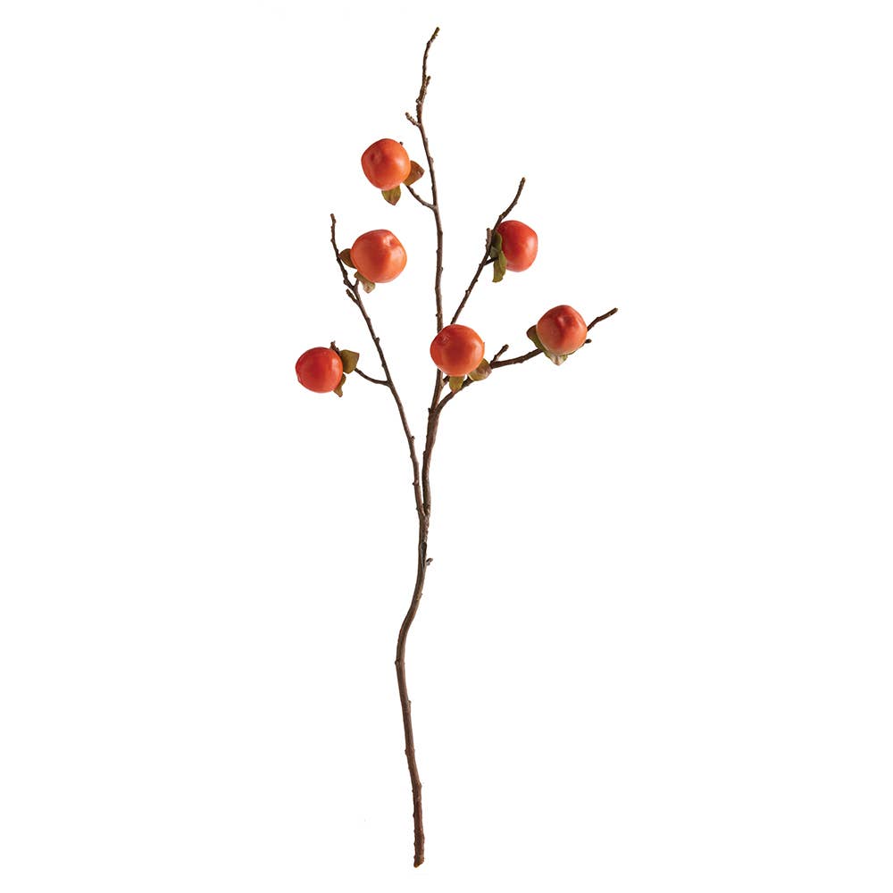 Napa Home & Garden - Wholesale Artificial Flowers - Persimmon Branch 35"0
