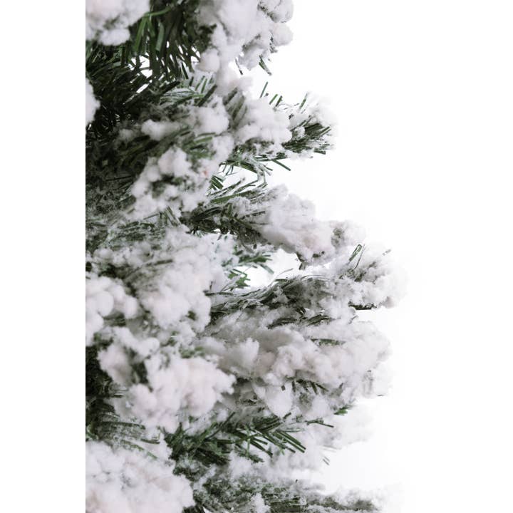Green 2' Snow Flocked Tabletop Christmas Tree for wholesale on Faire2