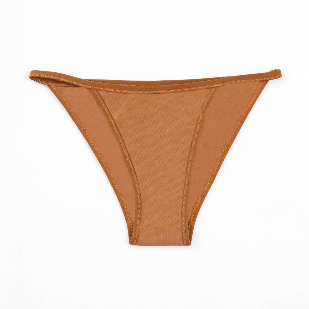 Curvy Fix - Wholesale Underwear - Women's - Combed Cotton High Leg Briefs6