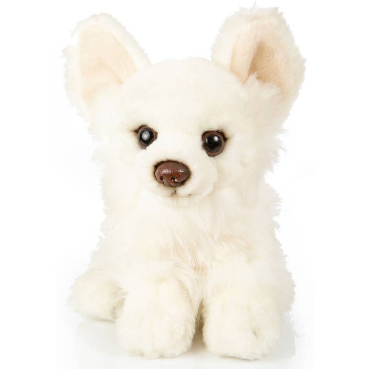 Uni Toys - Wholesale Stuffed/Plush Toy - Kids & Baby - Chihuahua (white) - with princess bag - cuddly/plush toy