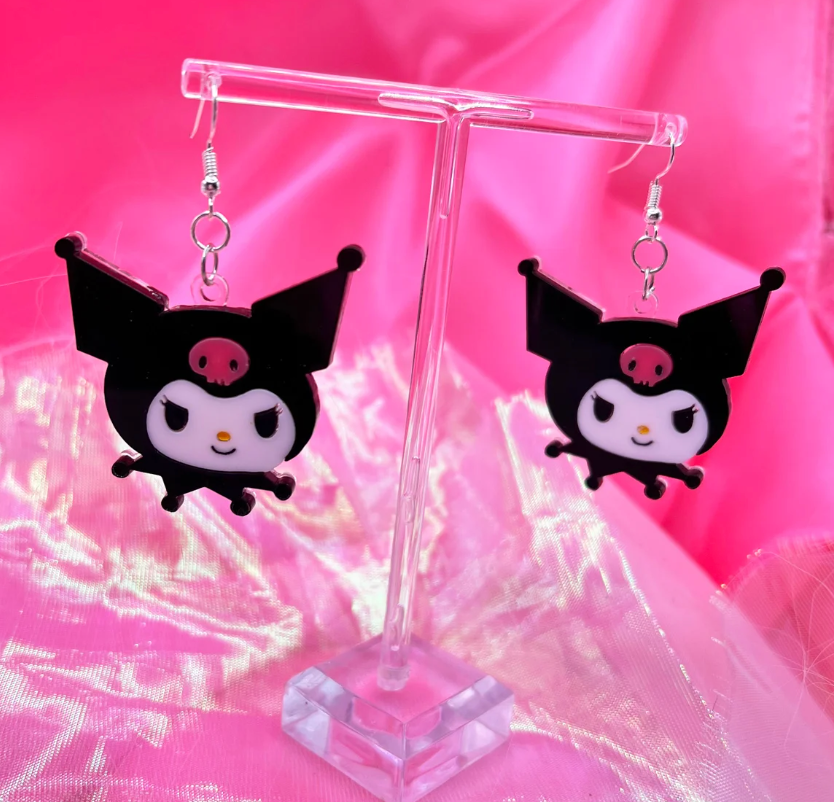 Grlpwr Art - Wholesale Dangle Earrings - Sanrio Cuties Handmade Acrylic Dangle Earrings4