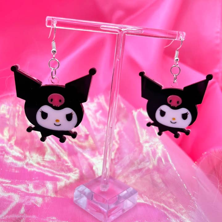 Grlpwr Art - Wholesale Dangle Earrings - Sanrio Cuties Handmade Acrylic Dangle Earrings4