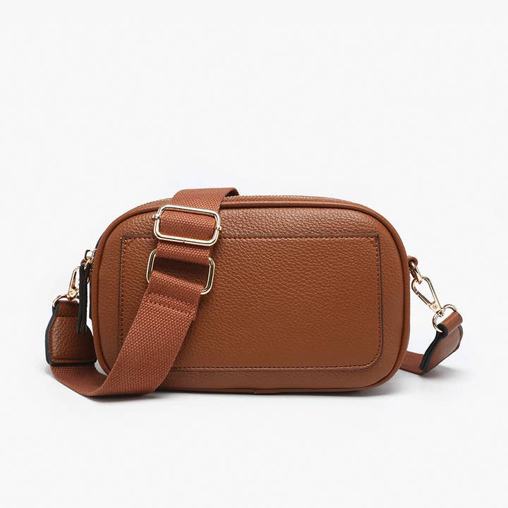 Jen & Co. - Wholesale Crossbody Bag - Women's - M2531 Sky Dual Zip Crossbody w/ Slip Pocket