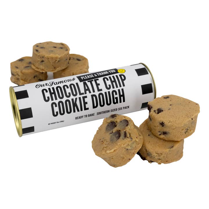 PLEASE & THANK YOU - Wholesale Cookie - OUR FAMOUS CHOCOLATE CHIP COOKIE DOUGH TUBES