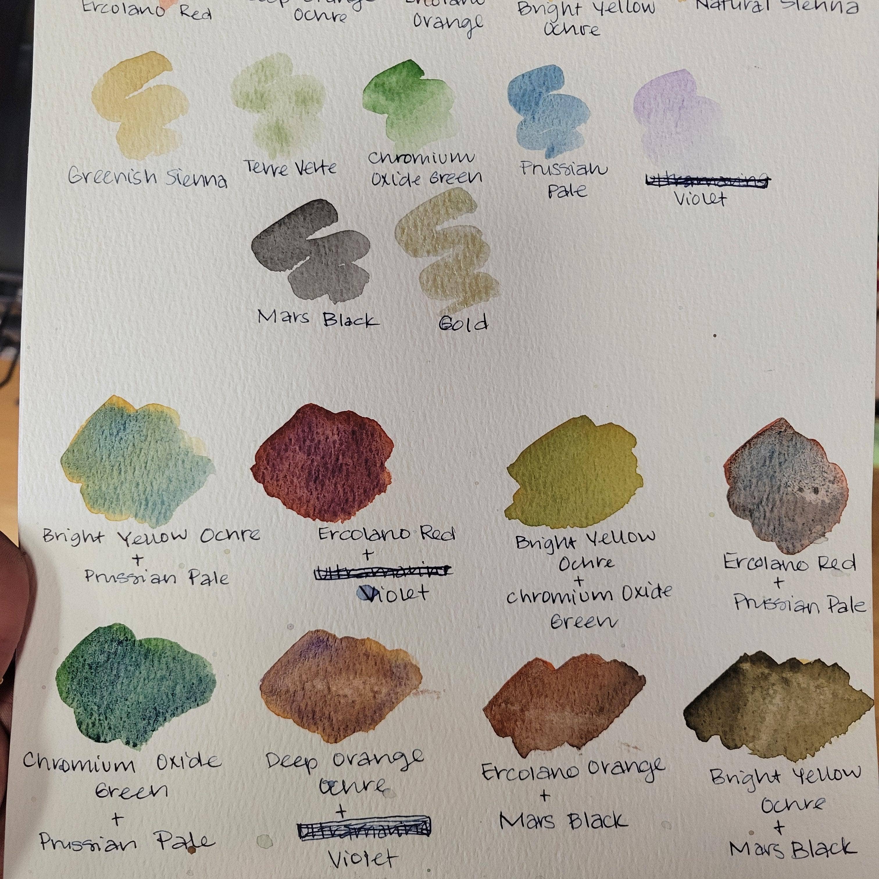 Push/Pull - Vente Peintures aquarelles - Fournitures de poussée/traction - Ensemble classique de 12 aquarelles en godets2