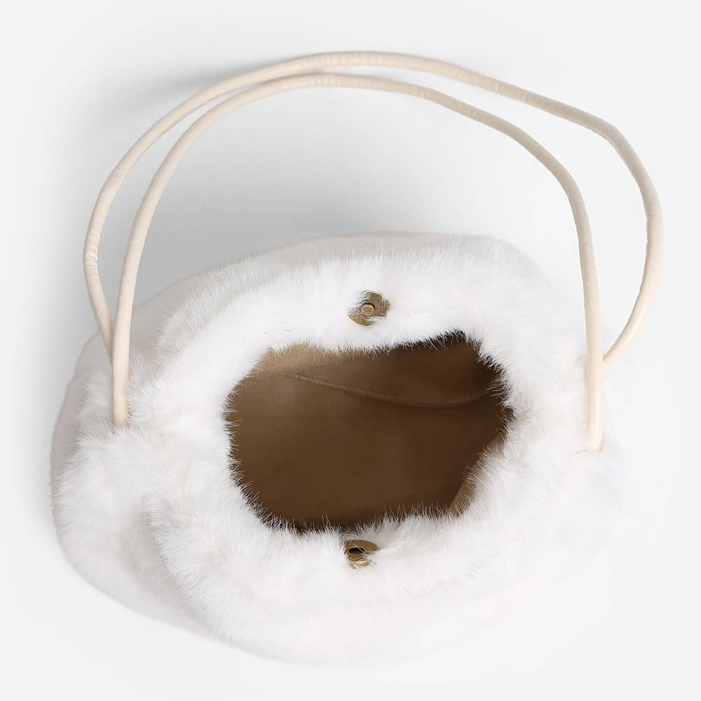 Sensibling Corp. - Vendita all'ingrosso Tracolla - Donna - Borsa a Mano / a Spalla in Finta Pelliccia Solida Mini10