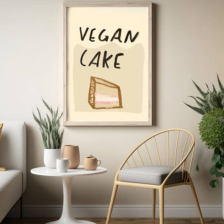 Estampado VEGAN CAKE para venta al por mayor de Nicola Rowlands
