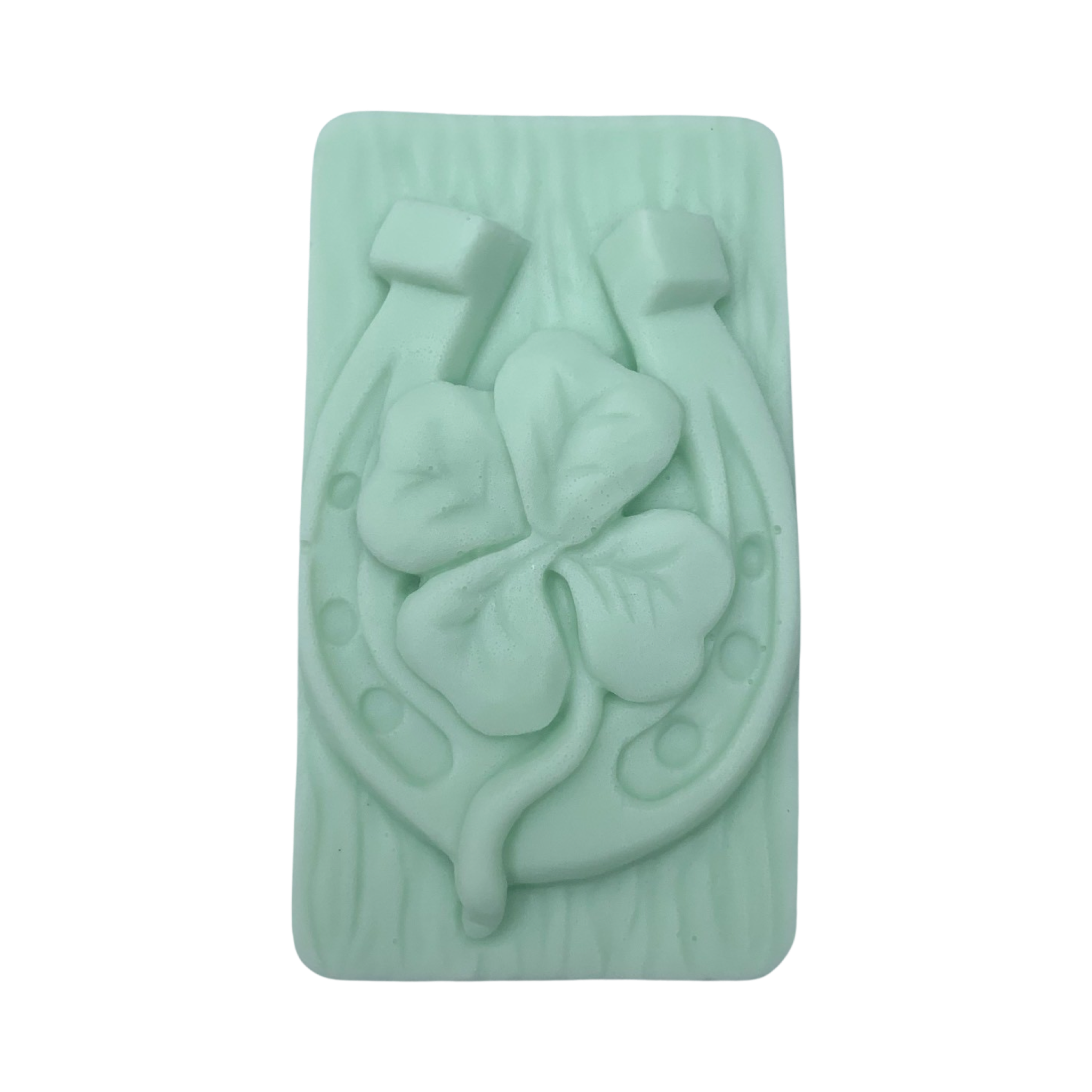 Plunk Soap and Candle Company - Wholesale Bar Soap - Four Leaf Clover & Horseshoe Soap: St Patricks Day | Gift1