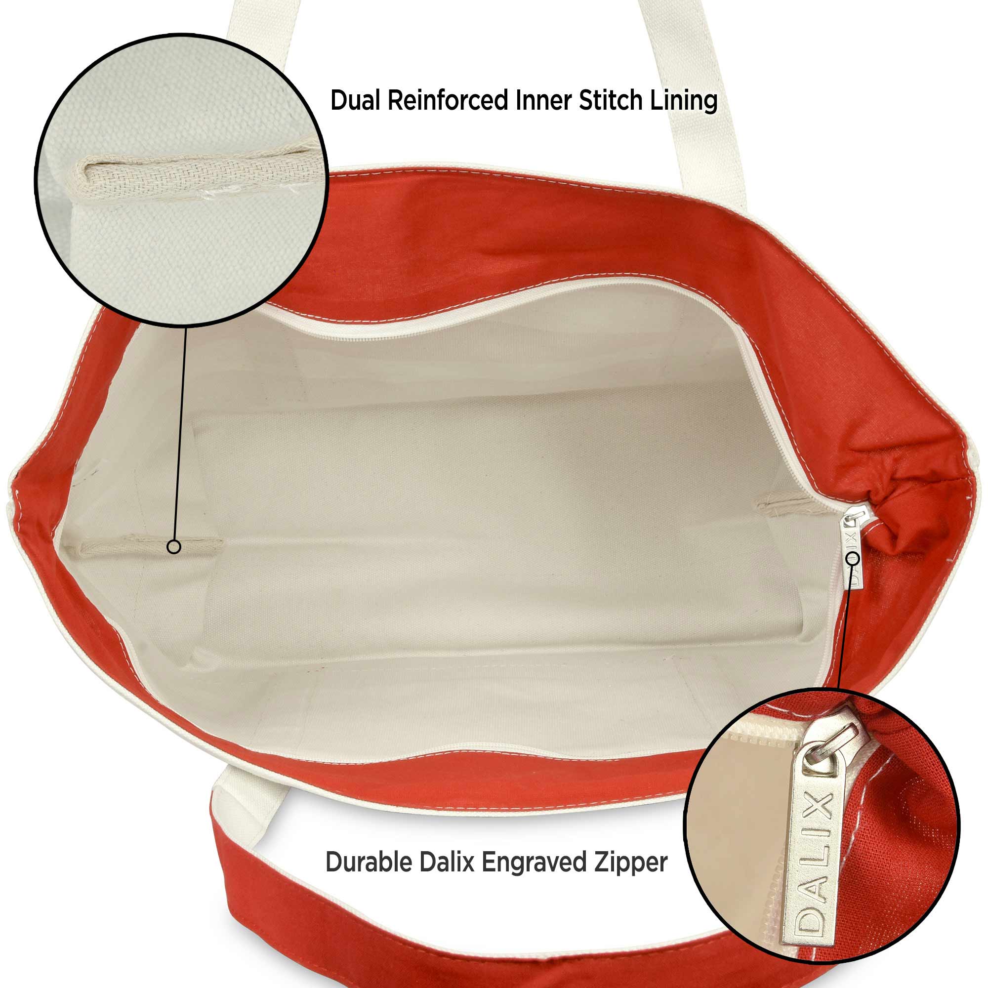 Dalix - Wholesale Tote Bag - Women's - DALIX Ocean Sailboat Womens Embroidered Striped Tote Bag26