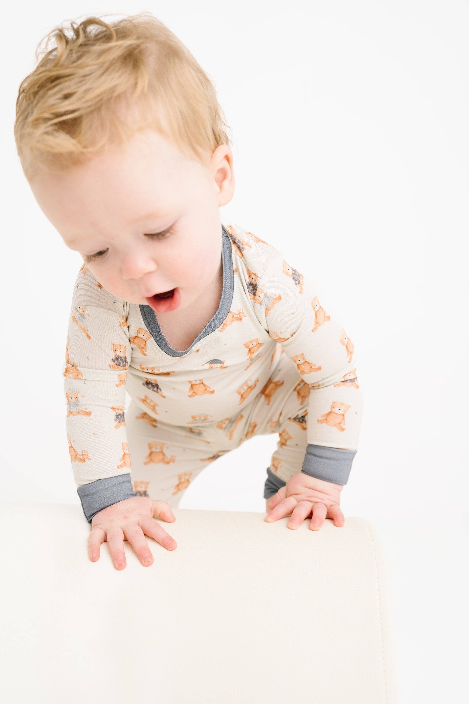 Little One Shop - Wholesale Sleepwear Set - Kids - Teddy Bedtime Bamboo Set5