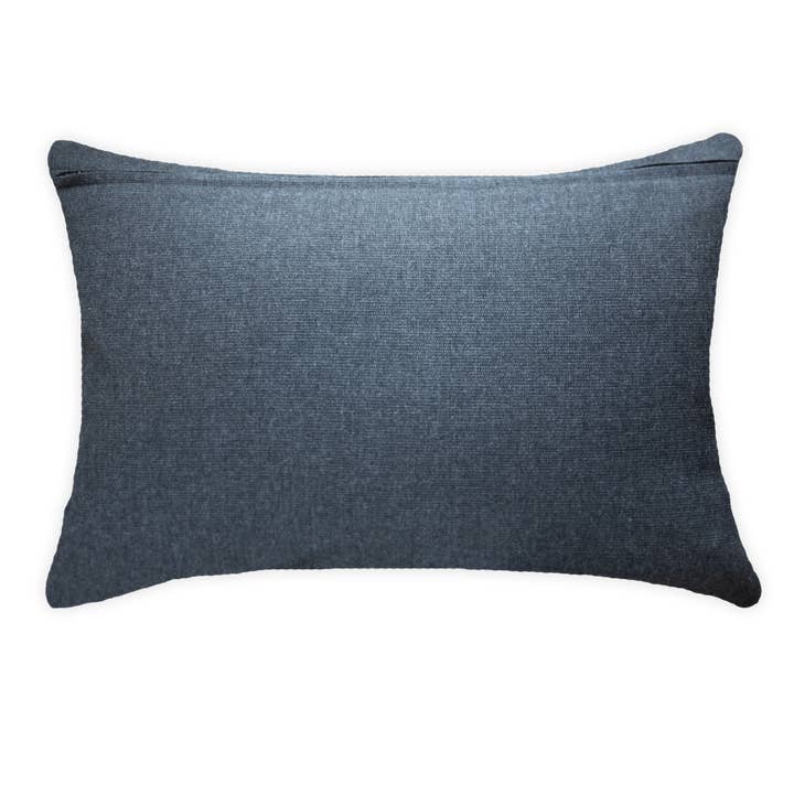 BHD HOME - Wholesale Chair cushion - Outdoor Nautical Juliet Black Lumbar Cushion 35 x 53cm1