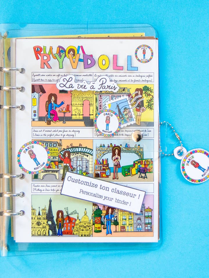 The Ryvdoll Fashion and Travel Notebook for wholesale by ryvdoll