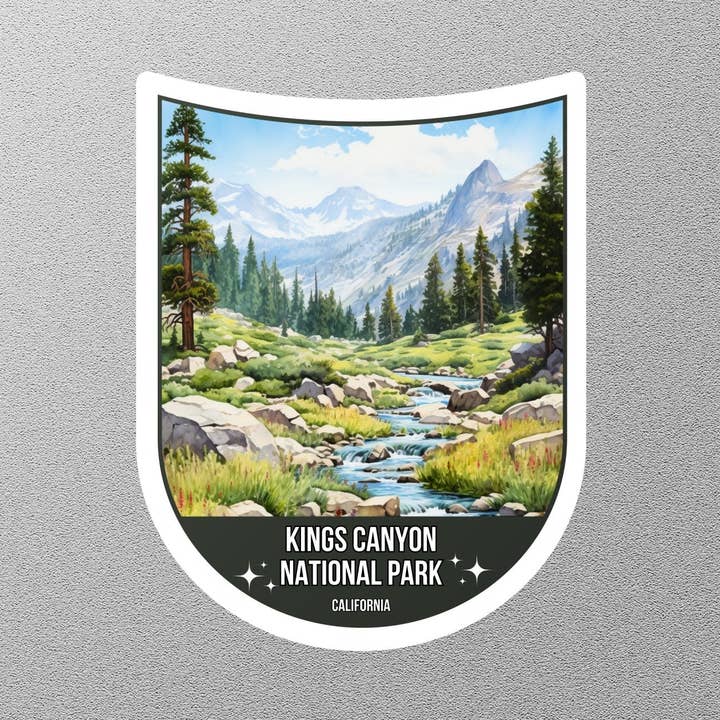 Kings Canyon National Park Sticker for wholesale by GraffMerch.com