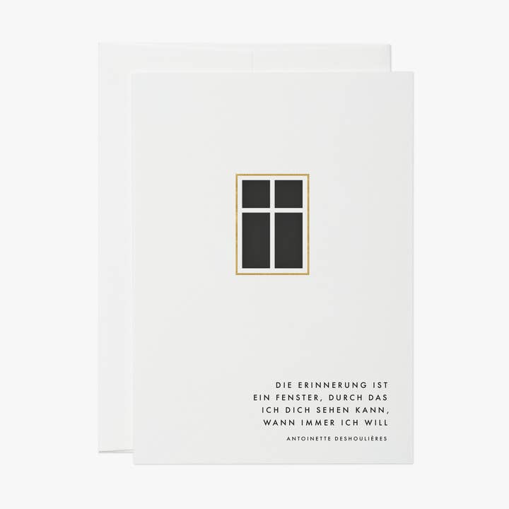thie studios - Wholesale Sympathy Card - in memoriam (german) – greeting card, sympathy, condolence