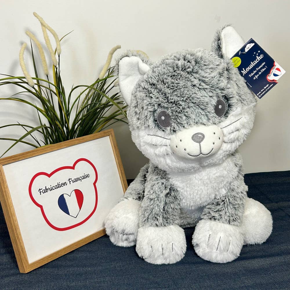 Pioupiou et Merveilles - Wholesale Stuffed/Plush Toy - Kids & Baby - Giant Plush Husky Dog Kodi 50cm - Made in France8