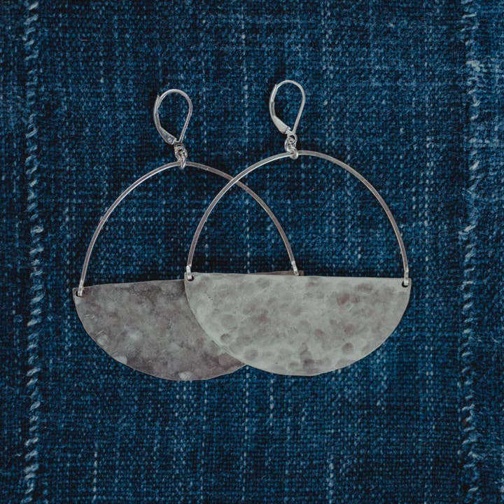 Your Strange Friend - Venta al por mayor Pendientes colgantes - Pendientes Escudo Solera de Plata de Ley